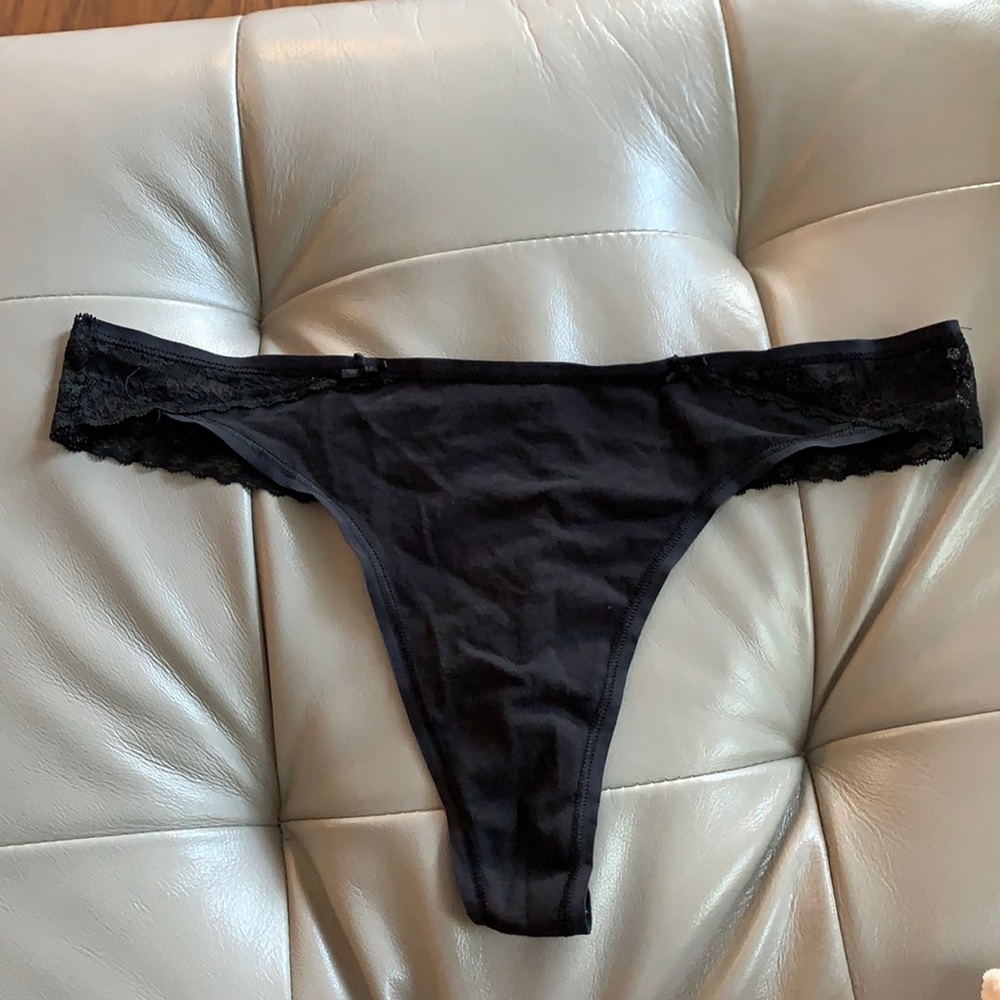 Victoria’s Secret black pantie
